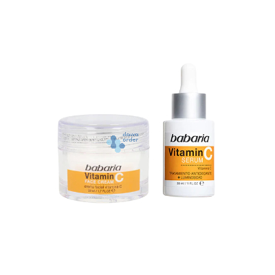 Babaria Vitamin C Pack (Vitamin C Serum(30 Ml) + Vitamin C Face Cream (50 Ml))