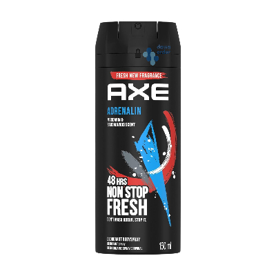 Axe Adrenalin Body Spray Deodorant (150 Ml)